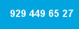 929 449 65 27 929 449 65 27